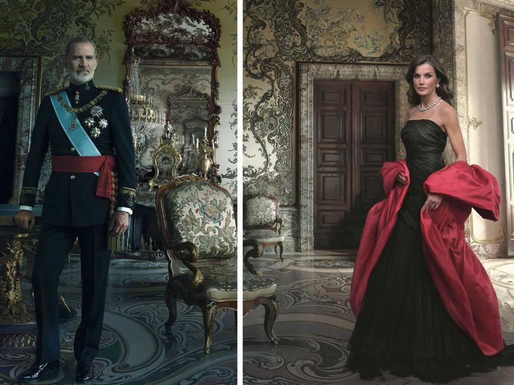 Los Reyes de España son protagonistas del nuevo retrato de la famosa ...