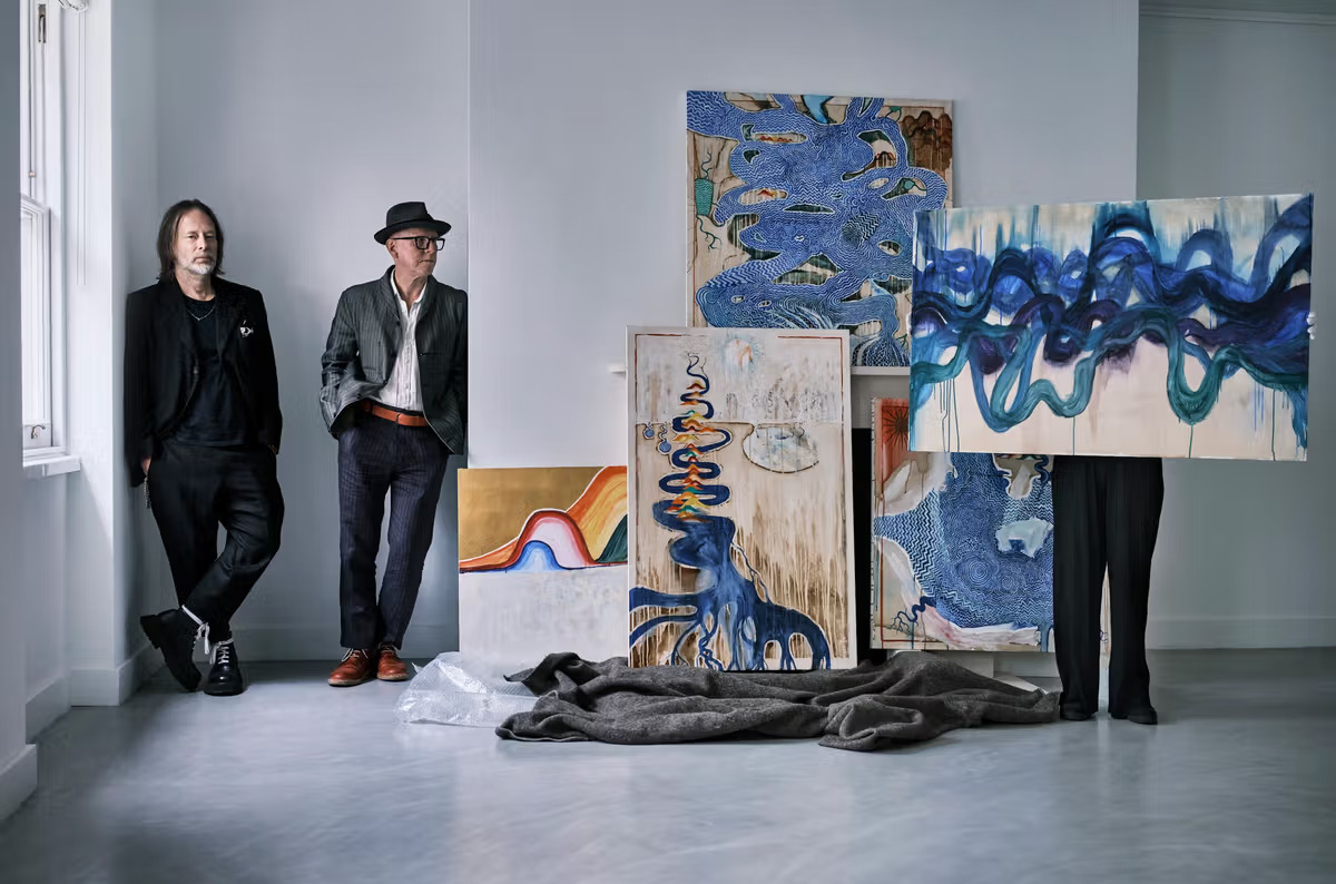 Thom Yorke y Stanley Donwood