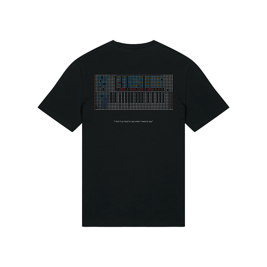 New Order T shirt Blue Monday Song Sound Wave Graphic T shirt |  Serigrafica7585 [NEW ORDER] T Shirt ブルー Monday Band Logo 新しい 公式 メンズ ブラック