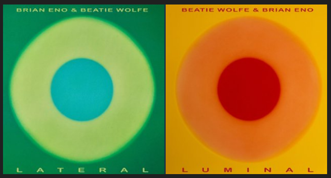 Brian Eno y Beatie Wolfe lanzan dos discos simultáneamente