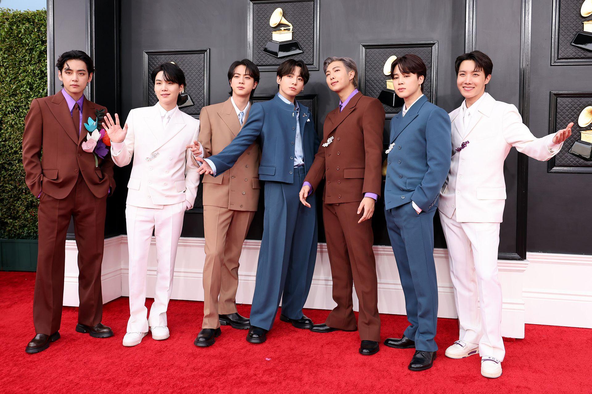 BTS no postulará su música para los Grammys del 2027